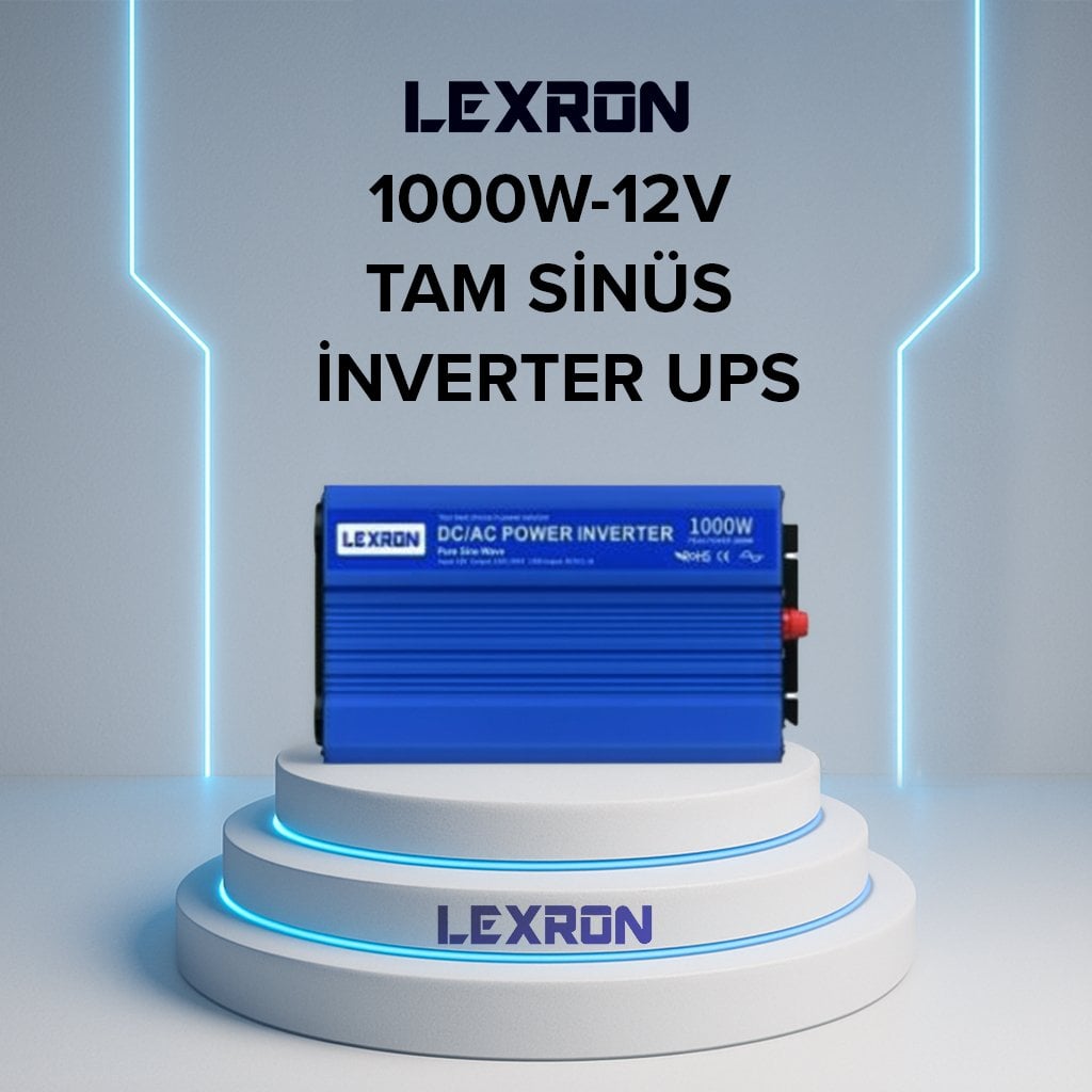 1000W-12v Tam Sinüs İnverter (Ups) 1000W-12v Tam Sinüs İnverter (Ups)