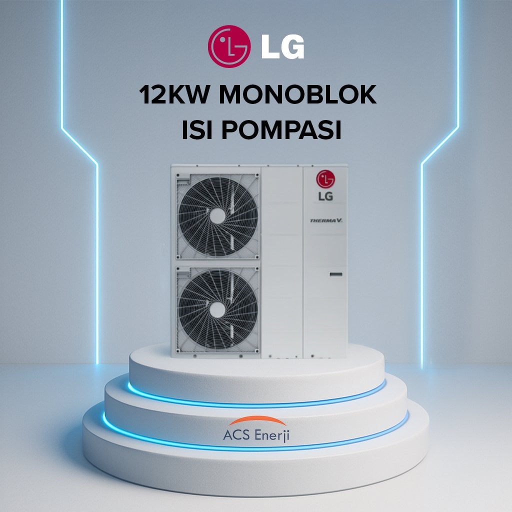 12kw-monoblok-isi-pompasi Lg 12Kw Monoblok Isı Pompası - Görsel 1
