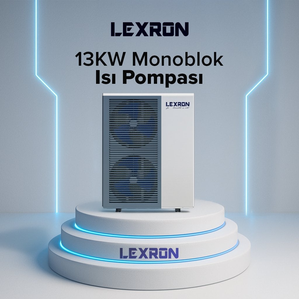 13kw-monoblok-isi-pompasi Lexron 13Kw Monoblok Isı Pompası - Görsel 1