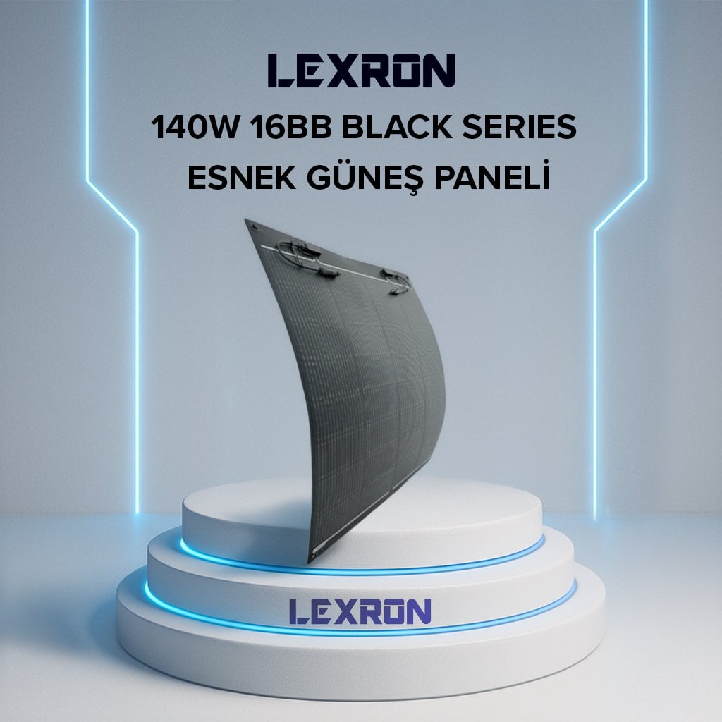 140w-16bb-black-series-esnek-gunes-paneli 140W 16Bb Black Serıes Topcon Esnek Güneş Paneli - Görsel 1