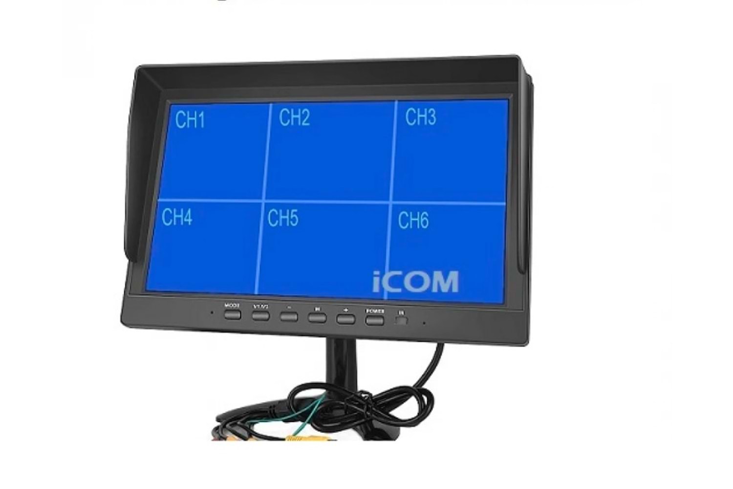 1500x1000_thumb_inox-9033ahd Inox-9033 Ahd 10 İnç 6 Kanal Kayıtlı Quadlı Monitör - Görsel 1