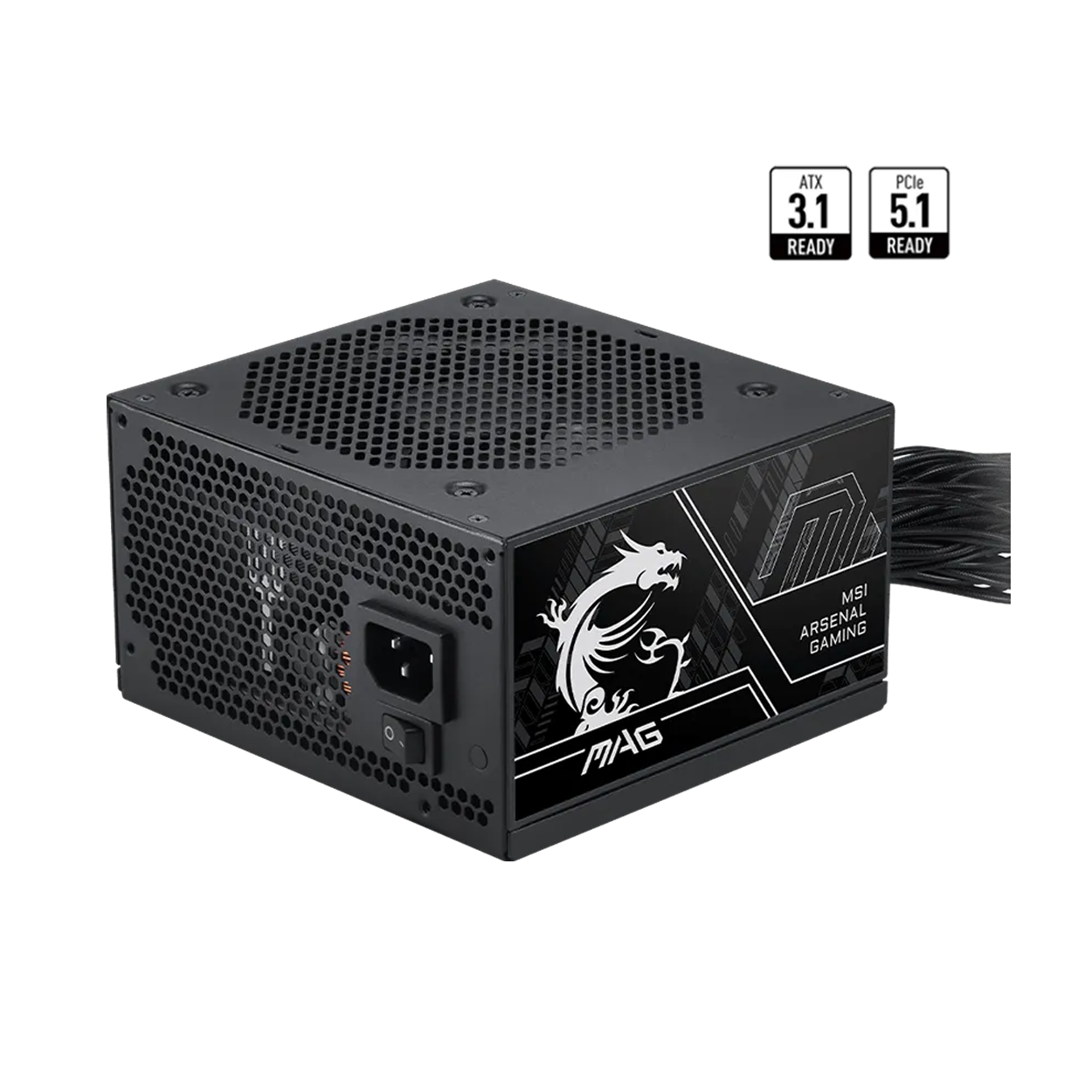 1L6ZuXbwRGmeWmjATcC1sZdeNQLT6GrNydKazG02 MSI MAG A750BN PCIE5 III 750W 80+ BRONZE ATX 3.1 PCIE 5.1 POWER SUPPLY - Görsel 1