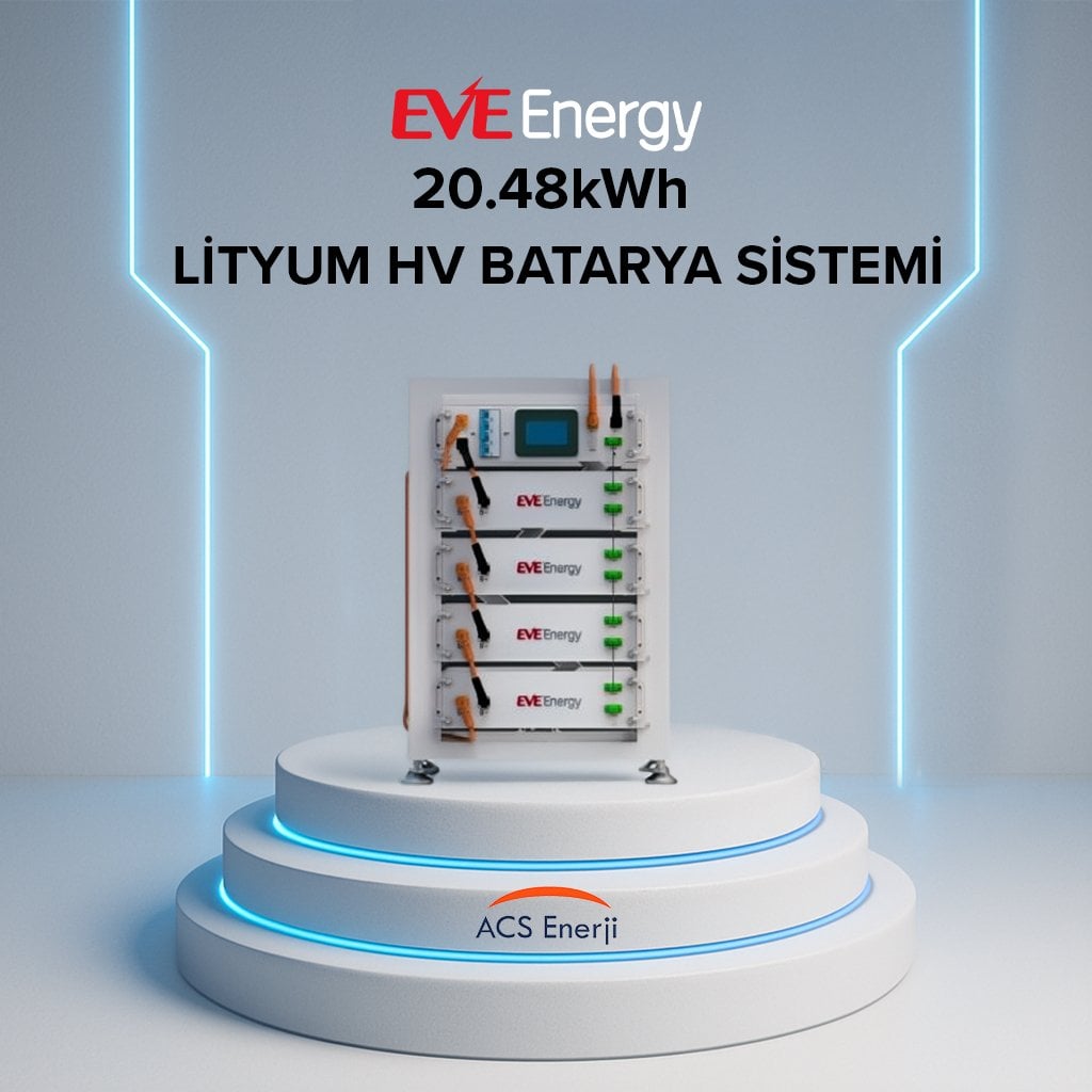 20-48kwh-lityum-hv-batarya-sistemi Eve 20.48Kwh Lityum Hv (Yüksek Voltaj) Batarya Sistemi - Görsel 1