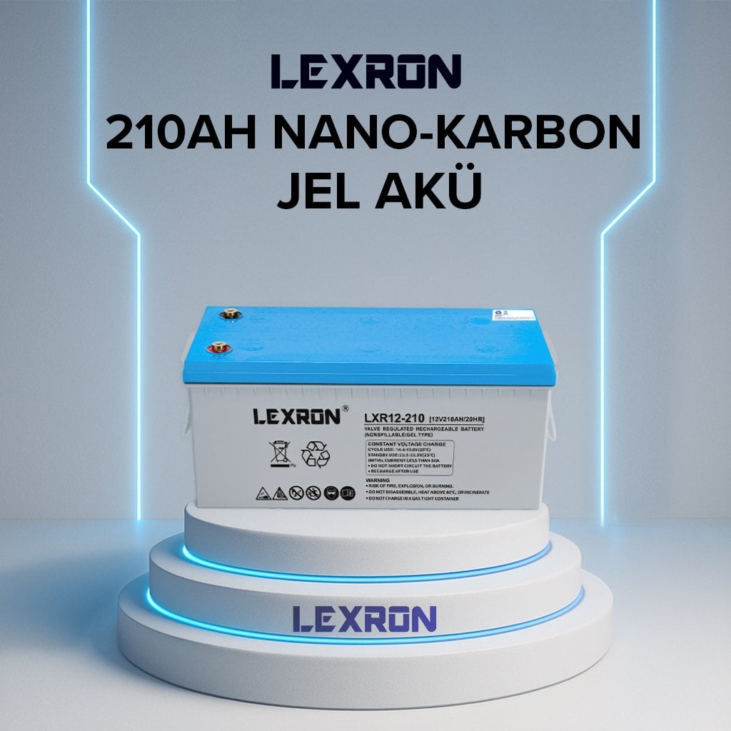 210ah-nano-karbon-jel-aku 210Ah-12v Nano-karbon Jel Akü - Görsel 1