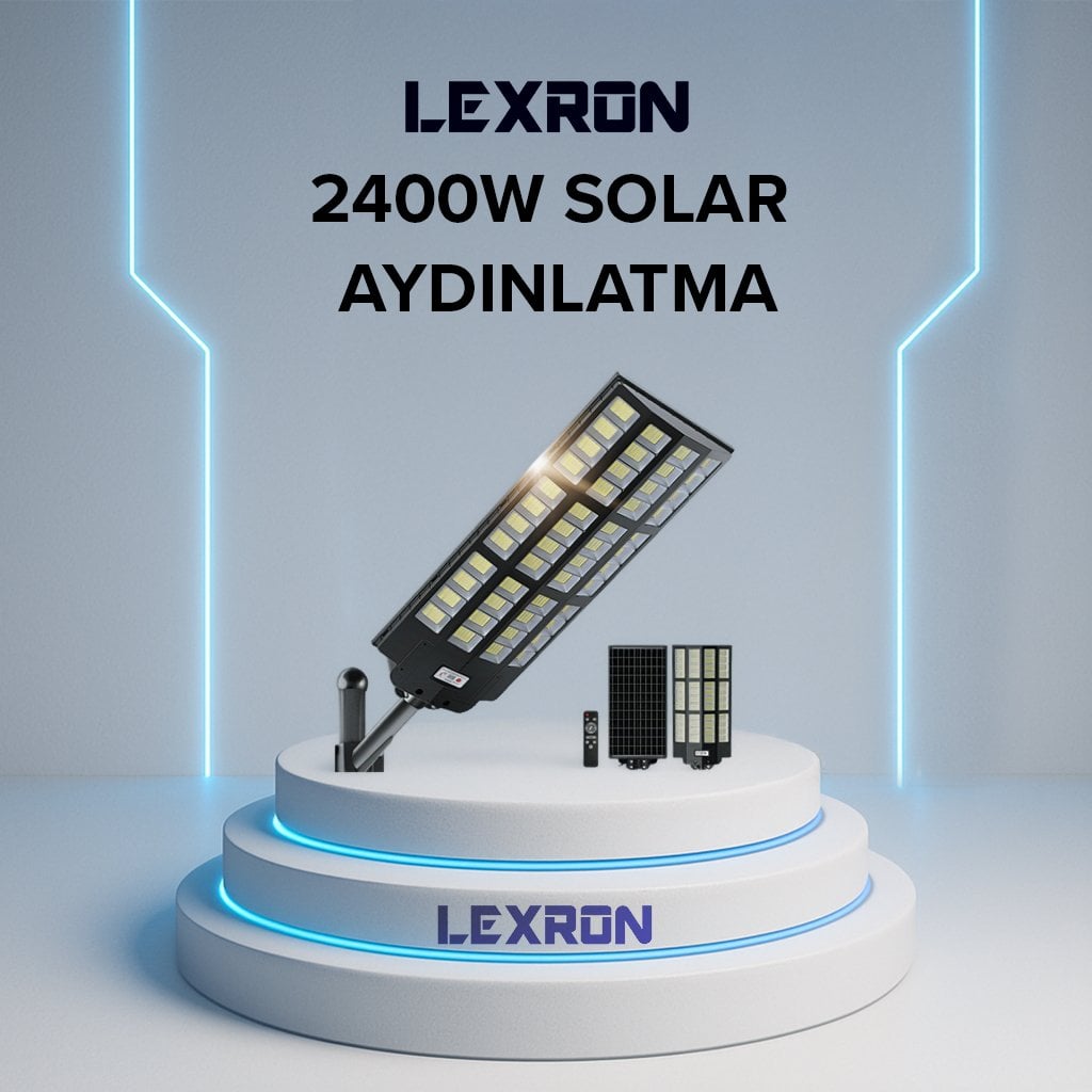 2400w-solar-aydinlatma 2400W Solar Aydınlatma - Görsel 1