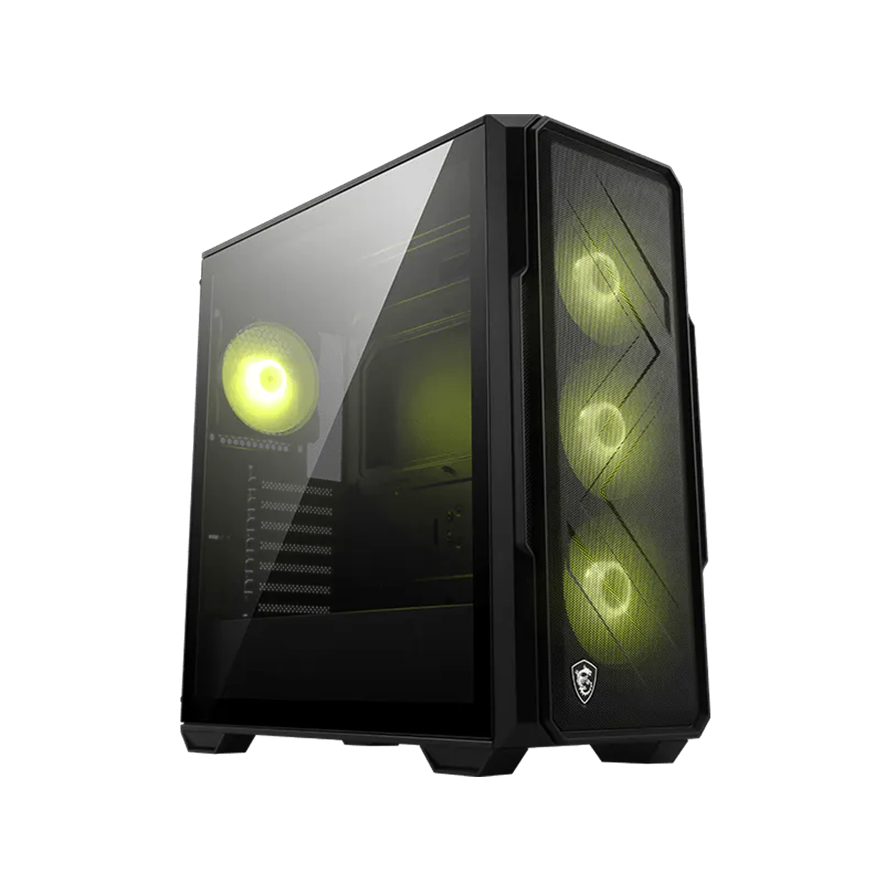 2FehIZ2ATM7gbGQ7KSiVqB8XswNx18Zn5dn9XuNk MSI MAG FORGE 340R AIRFLOW TEMPERLİ CAM 4X120MM ARGB FAN ATX GAMİNG KASA - Görsel 1