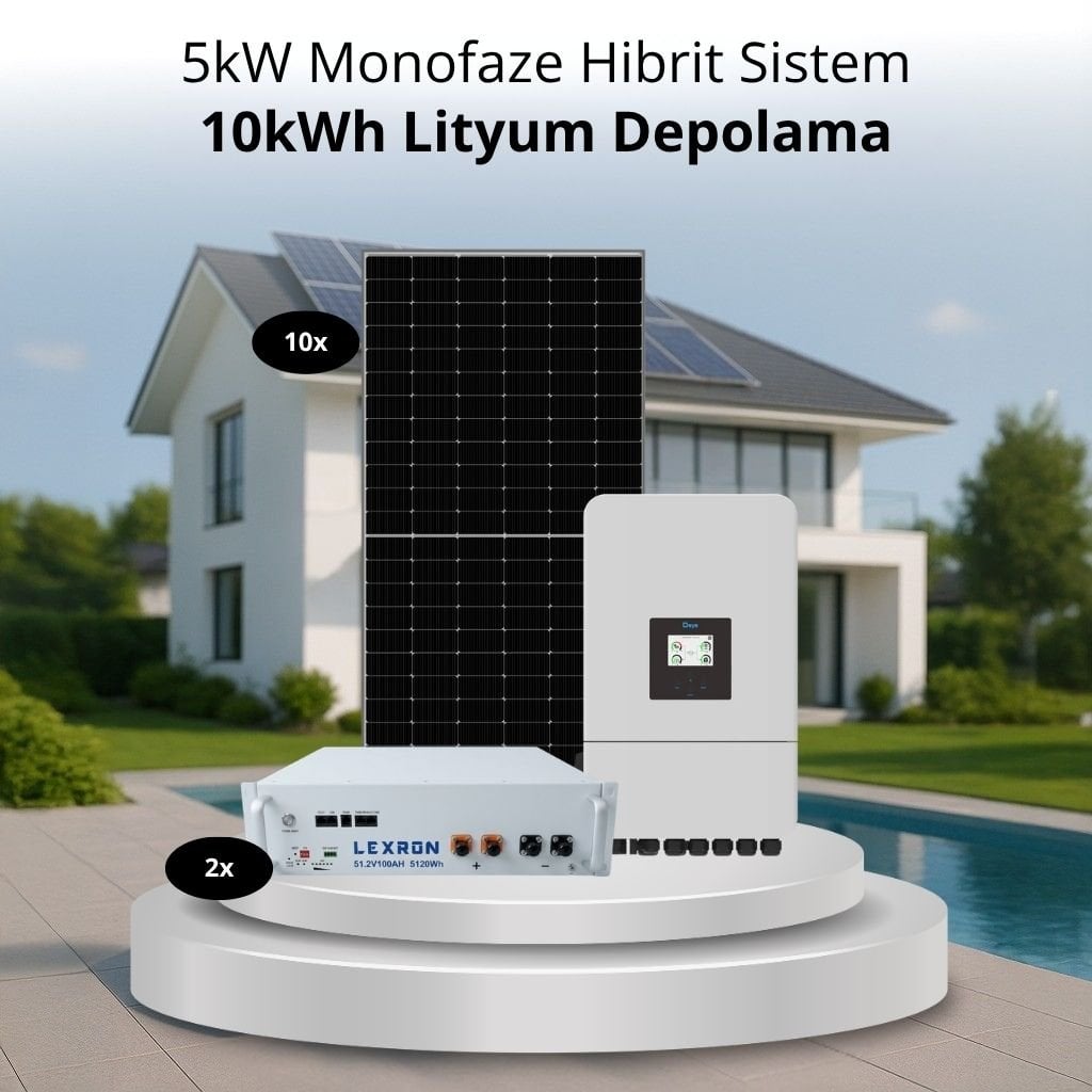 3 5Kw Monofaze Hibrit Sistem 2 - Görsel 1