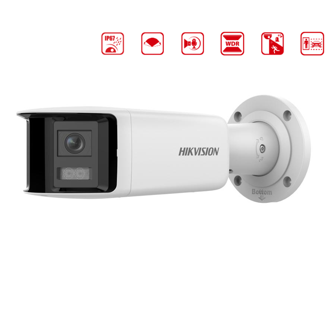 3QUeddUbvrh2I1o0HU9mkF30DTSOAujPFhautELR HIKVISION DS-2CD2T46G2P-ISU/SL 4MP 2.8mm Çift Yönlü Konuşma WDR 180° Panoramic - Görsel 1