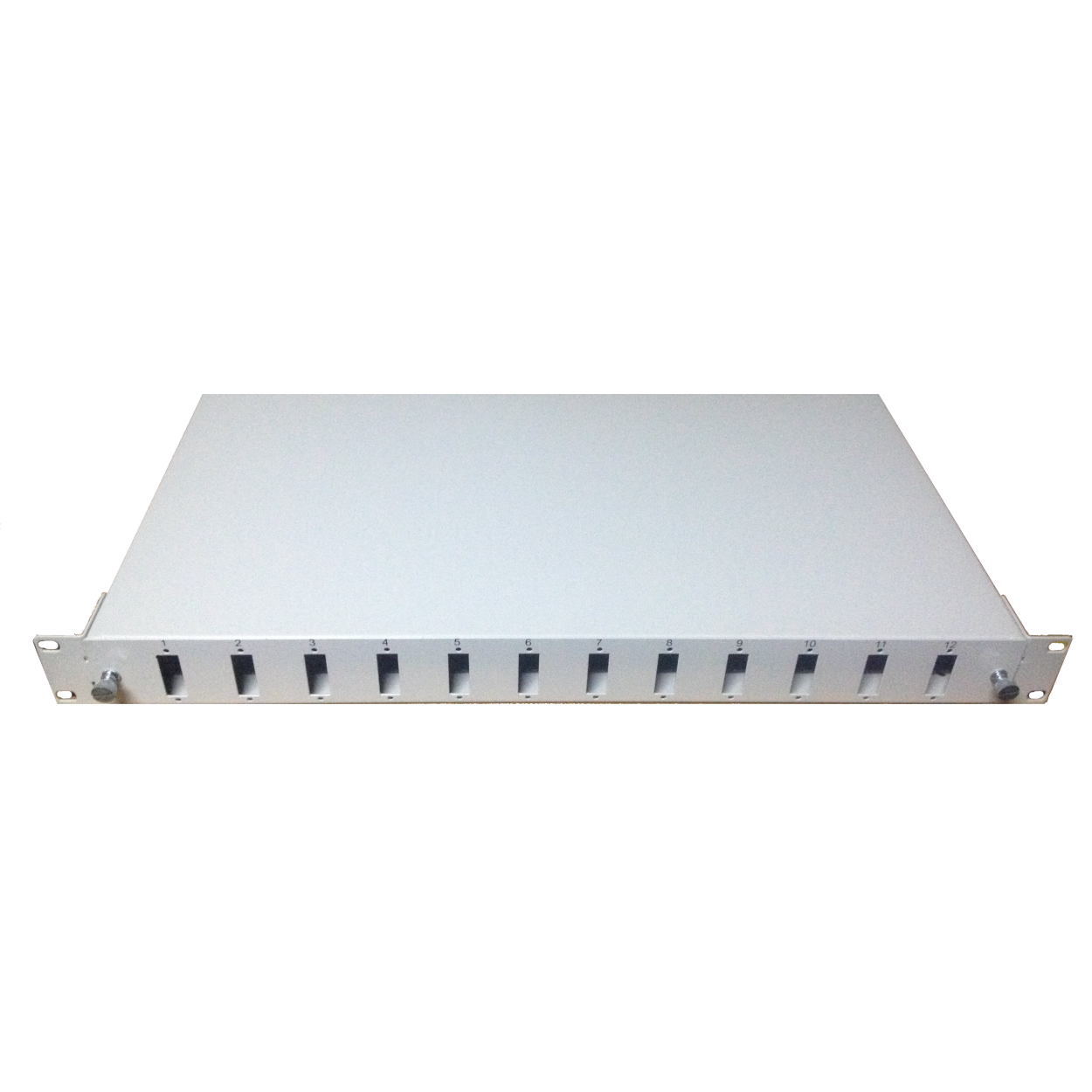 52511 FİBER PANEL 1U 24 PORT KASETLİ SC-DX SİYAH - Görsel 1