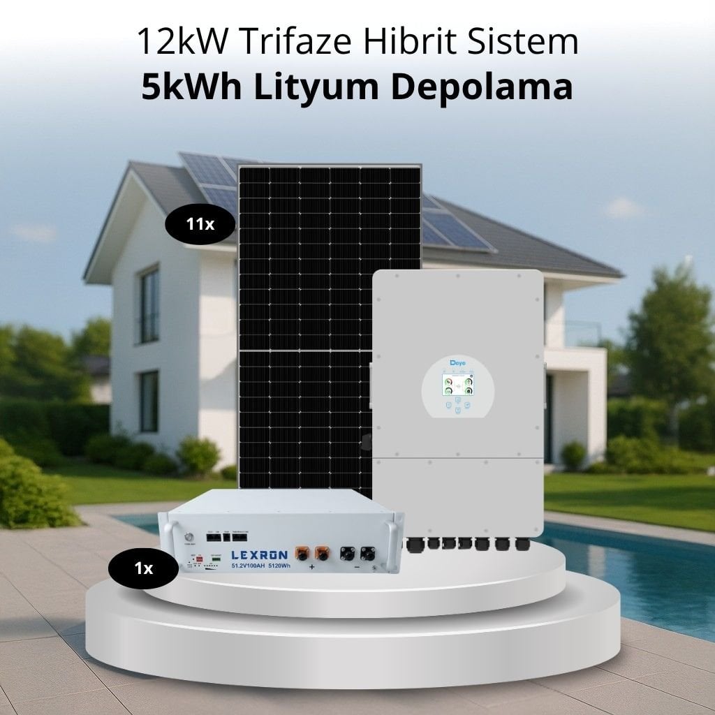 6 12Kw Trifaze Hibrit Sistem 1 - Görsel 1