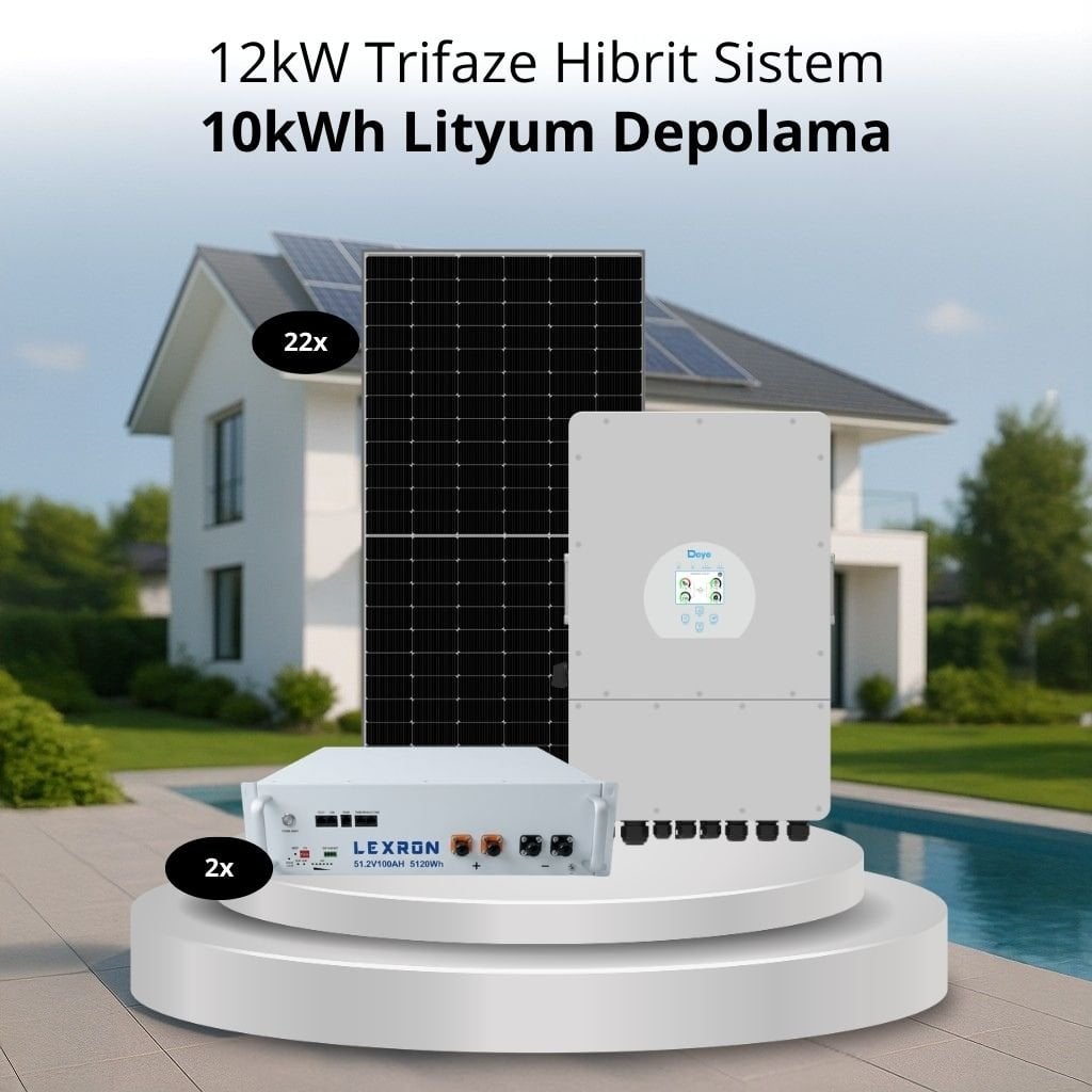 7 12Kw Trifaze Hibrit Sistem 2 - Görsel 1