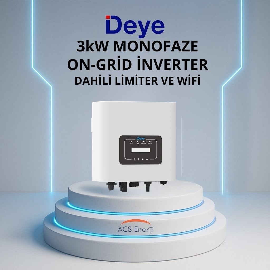 8 3Kw On-grid Monofaze İnverter - Görsel 1
