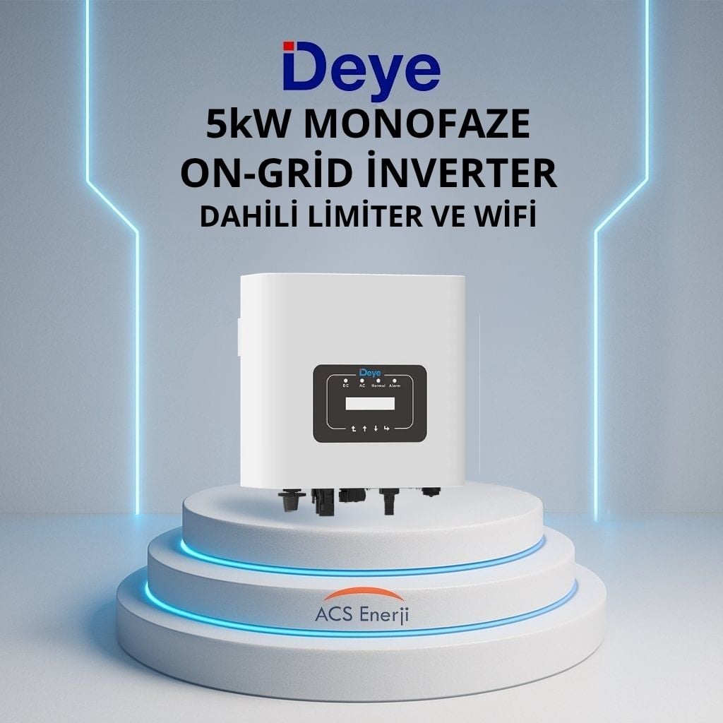 9 5Kw On-grid Monofaze İnverter - Görsel 1