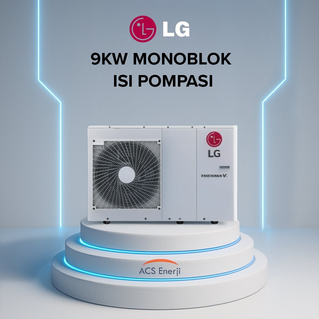 9kw-monoblok-isi-pompasi Lg 9Kw Monoblok Isı Pompası - Görsel 1