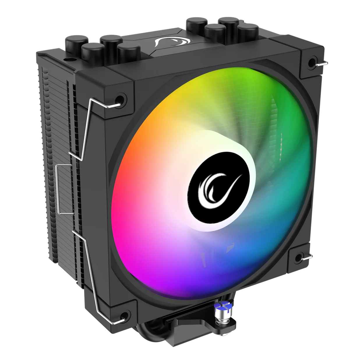 BneNlk9yxtifUduIRpBY9I7avxNQiSRDeQmhqrFi RAMPAGE FROSTY RM-C180 AM5/LGA1851 ARGB Fan 120mm 87 CFM TDP180W Siyah CPU Fan - Görsel 1