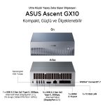 ASUS ASCENT GX10-GG0027BN GX10 128GB 4TB SSD NVIDIA DGX OS Kompakt Yapay Zeka PC - Görsel 4