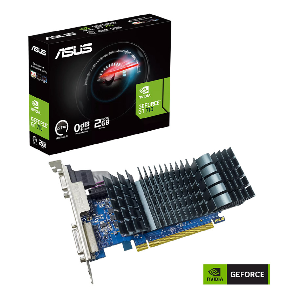 C5cYmUYRccnCSqgQf2t4TVjqPKcx8FNNGsFu3srl 2 GB ASUS GT710-SL-2GD5-BRK-EVO 64 bit 954MHz DVI,HDMI Low Profil Ekran Kartı - Görsel 1
