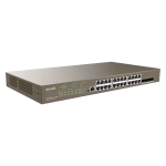 TENDA TEG5328XP-24-410W 24GE PoE Port (370W), 4x10G SFP+ L3 Yönetilebilir Switch - Görsel 2