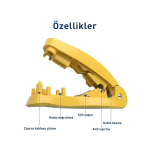 TRKLinkTRK-E-02 Çok Fonk.Cat6 Kablo ayırıcı, düzenleyici - Görsel 3