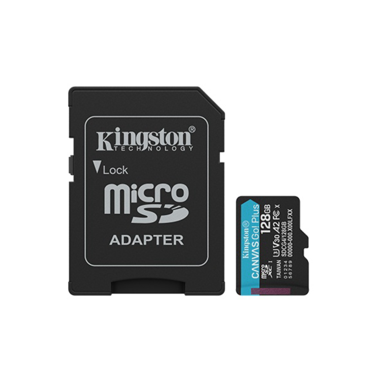 HRAr8bktciZ12Gcd4OgBZxmegvWD0IpYjhmkeGxl KINGSTON 128GB CanvasGo+ microSDXC 200MB/s A2 U3 V30 Card + Adaptör - Görsel 1