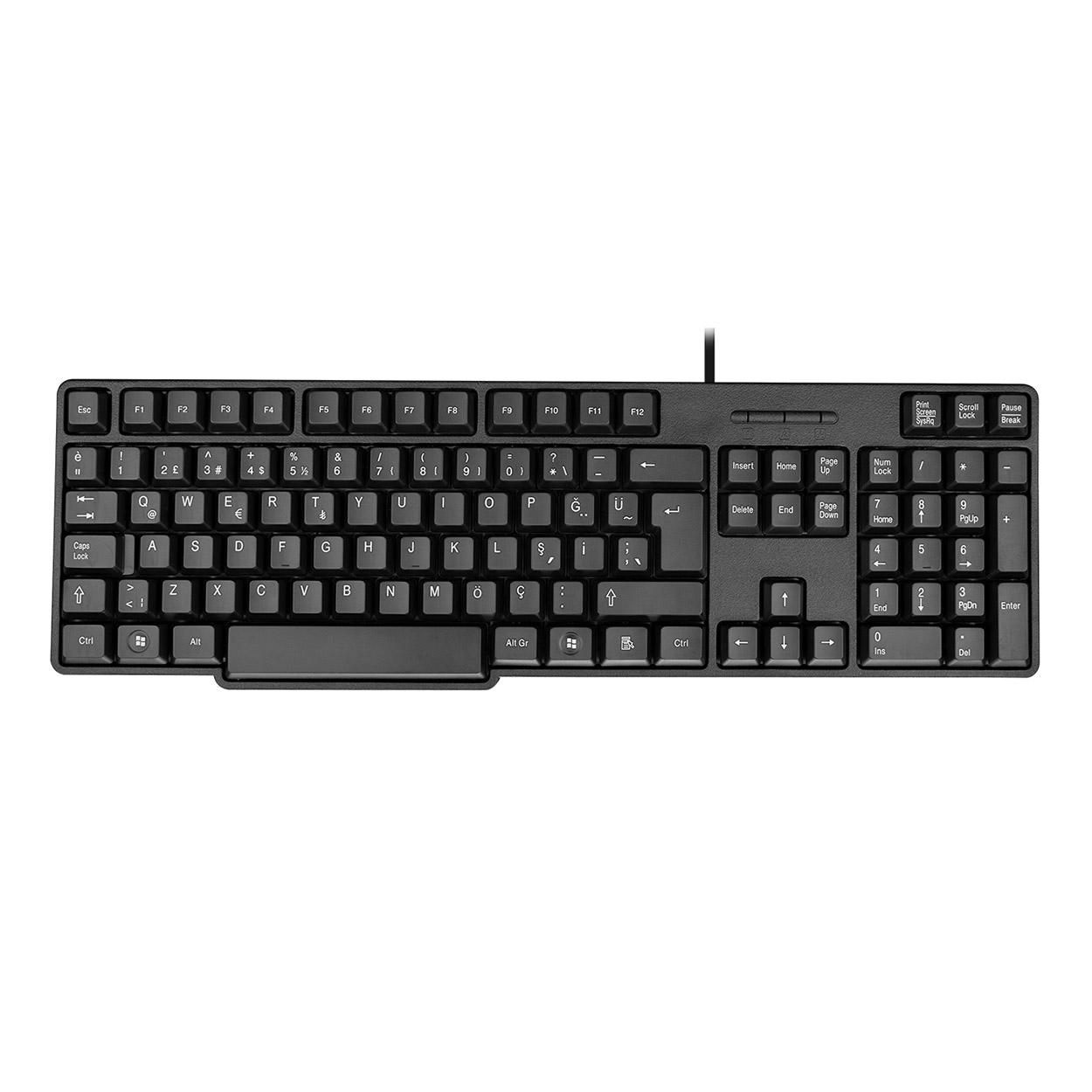JqOeOSbuf2mJfu24AUuCt20NseuDwpO6sNPTpMfN EVEREST KB-517U Q USB STANDART SİYAH KLAVYE - Görsel 1