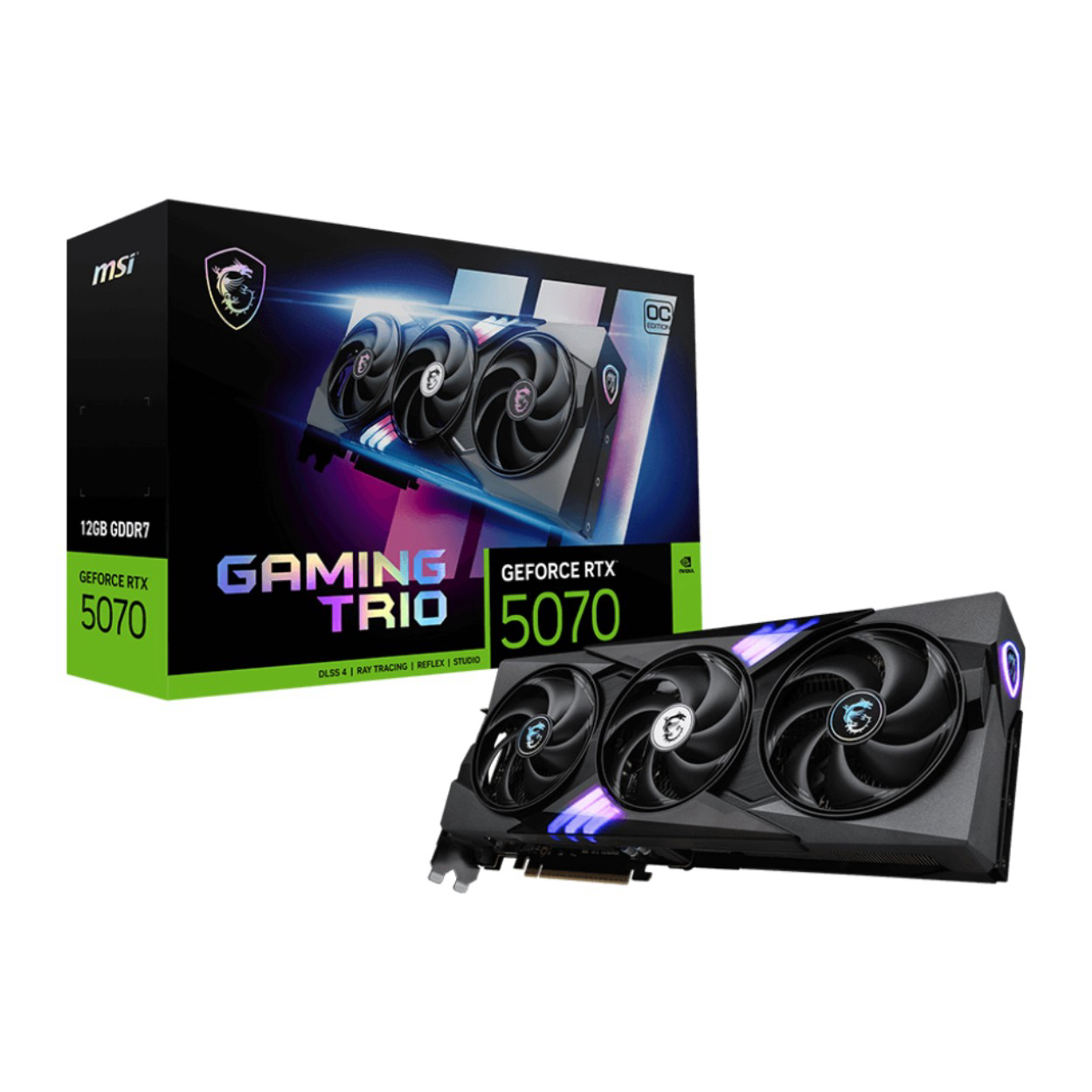 JuyQ5DSmQgSqN91ExknTCMtBnKtX0mSxkxERpjPj 12 GB MSI RTX 5070 GAMING TRIO OC RTX5070 GDRR7 192B DX12 PCIE 5.0 X16(3XDP 1XHD - Görsel 1