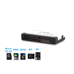 S-LINK SLX-A62 Usb Harici TF+M2 Kart  Okuyucu - Görsel 2