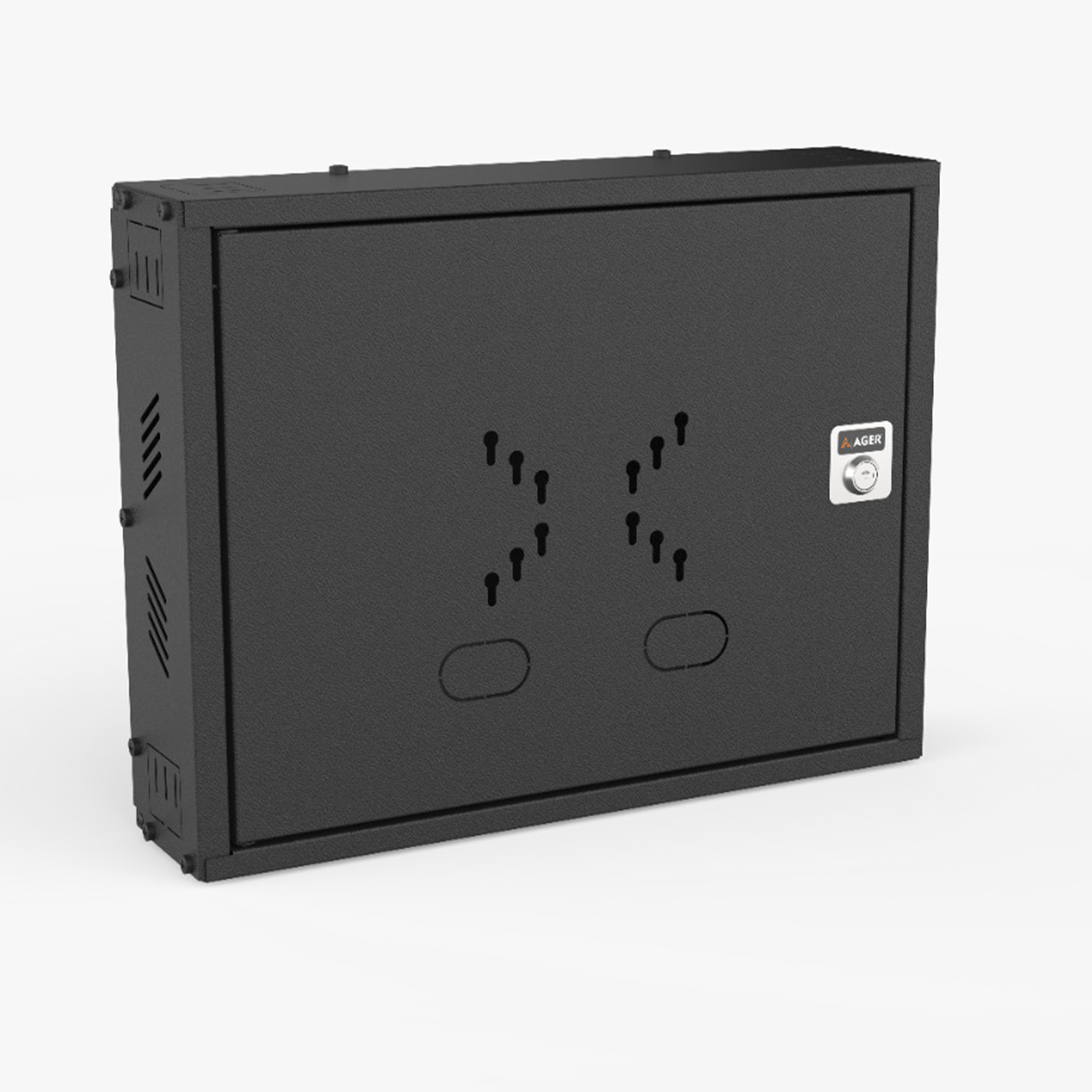 Kp9G4H1QYe34RHgtNibAONUCf6M5M6uHGPu47b3Q AGER Demonte 450X350X100 DVR Siyah Kabinet - Görsel 1