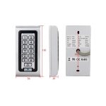 SARKEY SR-200 MF-W Metal Kasa, Dış Ortam (IP68),Stand-Alone,Şifreli,Mifare