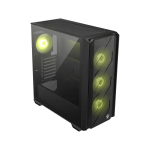 MSI MAG FORGE 330R AIRFLOW TEMPERLİ CAM 4X120MM ARGB FAN ATX GAMİNG KASA - Görsel 2
