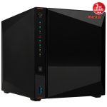 ASUSTOR AS5404T Intel N5105, 4 Yuvalı, 4GB DDR4(8GB Ram Desteği), M.2 x4, 2.5GbE - Görsel 3