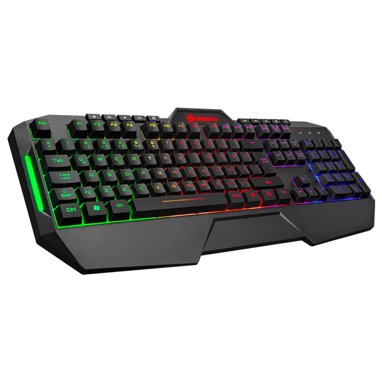 WKLE1dPYWrfvQhK30aj9xTIWyaZkrw6MtpMgDv60 GameBooster G59K Frontier Rainbow Aydınlatmalı Membrane Oyun Klavyesi - Görsel 1