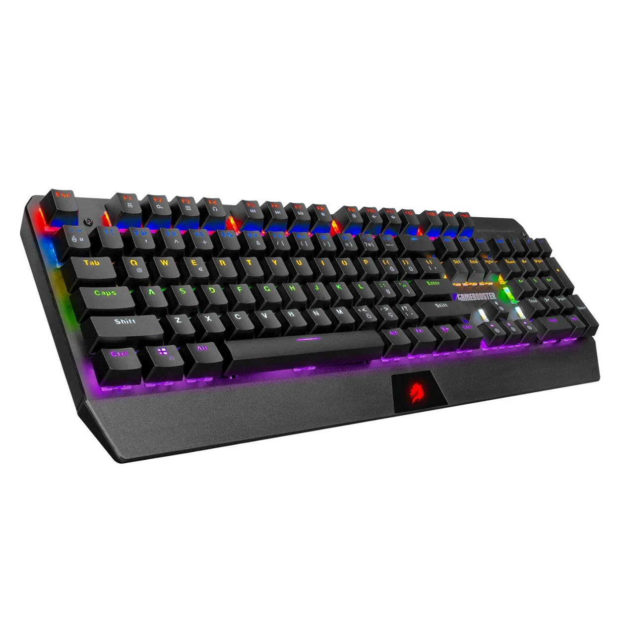 Y21BDCr8LQz9iWALxj77fzl04ICqVssh1hiCf7cm GameBooster G5R Defender Red Switch Rainbow Aydınlatmalı Mekanik Türkçe Klavye - Görsel 1