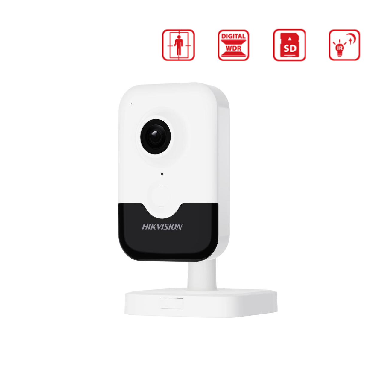 YCYOJK1mM77H8wHfYgo4fd38p6hm5Bws2jCJvsuo HIKVISION DS-2CD2423G2-IW 2MP 2.8mm IR Cube Kamera (Wi-Fi + Sesli, H.265+) - Görsel 1
