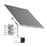 HIKVISION 4MP 2.8~12mm Motorize WDR 80 W 360 Wh 4G Solar Power Kamera - Görsel 2