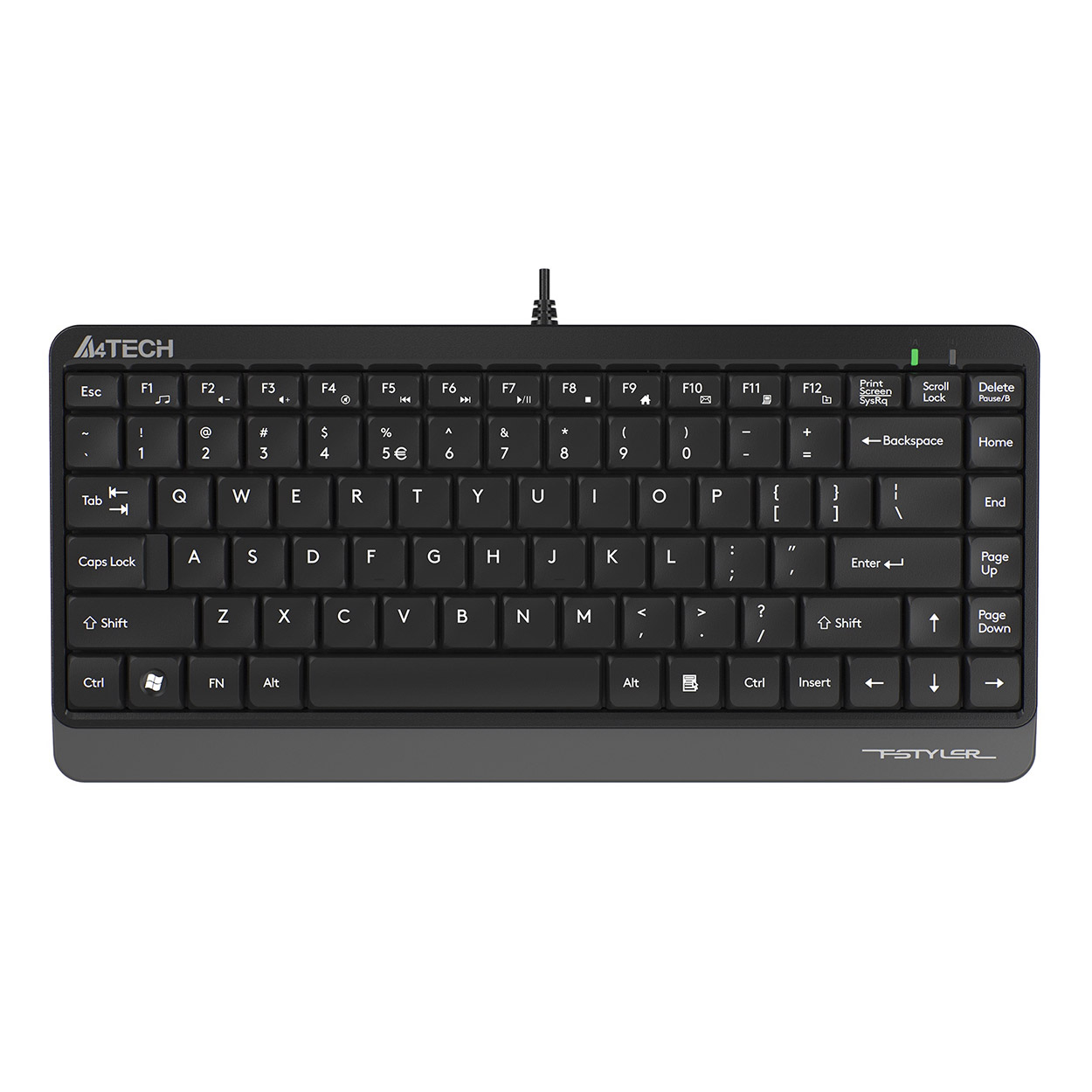 bgFvXXmwh7nCc2Hx2JNiwbuZ56kuJpoGClQuUhL6 A4 TECH FK11 Q TR MM Mini USB Kablolu Klavye - Görsel 1