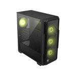 MSI MAG FORGE 340R AIRFLOW TEMPERLİ CAM 4X120MM ARGB FAN ATX GAMİNG KASA - Görsel 2