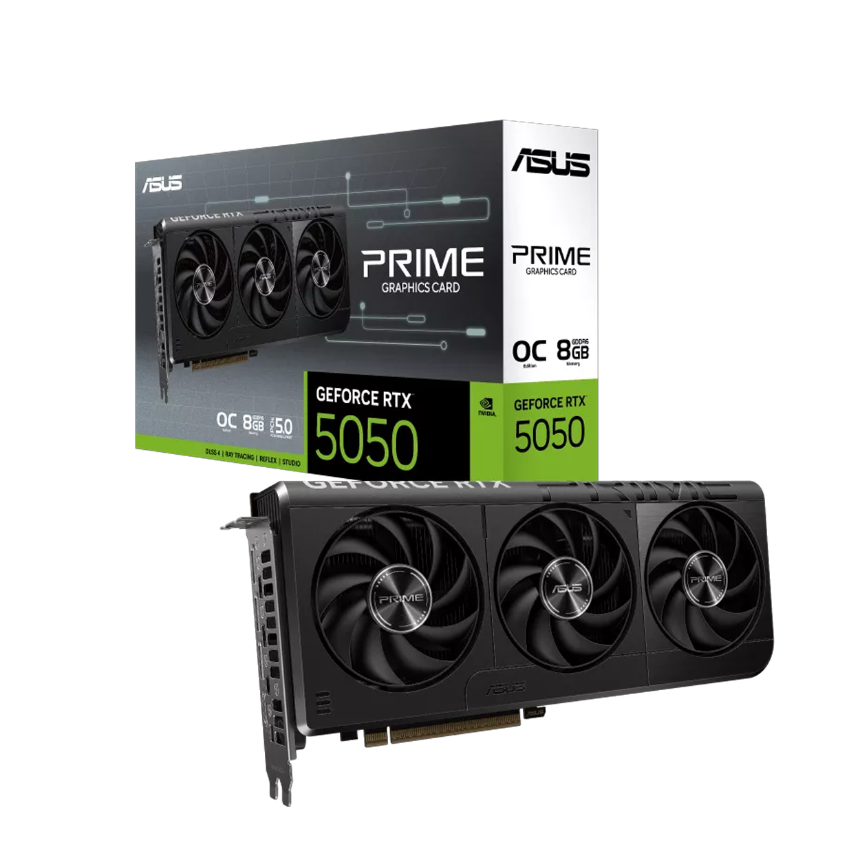g6a39xz8LFoLsWNfK7quIj9FgrYOYKyQqfEKJcEA 8 GB ASUS PRIME-RTX5050-O8G RTX 5050 GDDR6 128bit OC HDMI 3xDP DLSS4 Ekran Kartı - Görsel 1