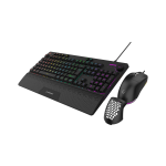RAMPAGE ECLIPSE Siyah Usb RGB Aydınlatmalı Q Gaming Oyuncu Klavye Mouse Set - Görsel 4