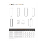 AGER Vega Base 42U W=600mm D=800mm 19''  Dikili Tip Kabinet - Görsel 3