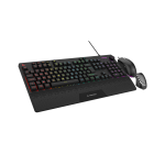 RAMPAGE ECLIPSE Siyah Usb RGB Aydınlatmalı Q Gaming Oyuncu Klavye Mouse Set - Görsel 2