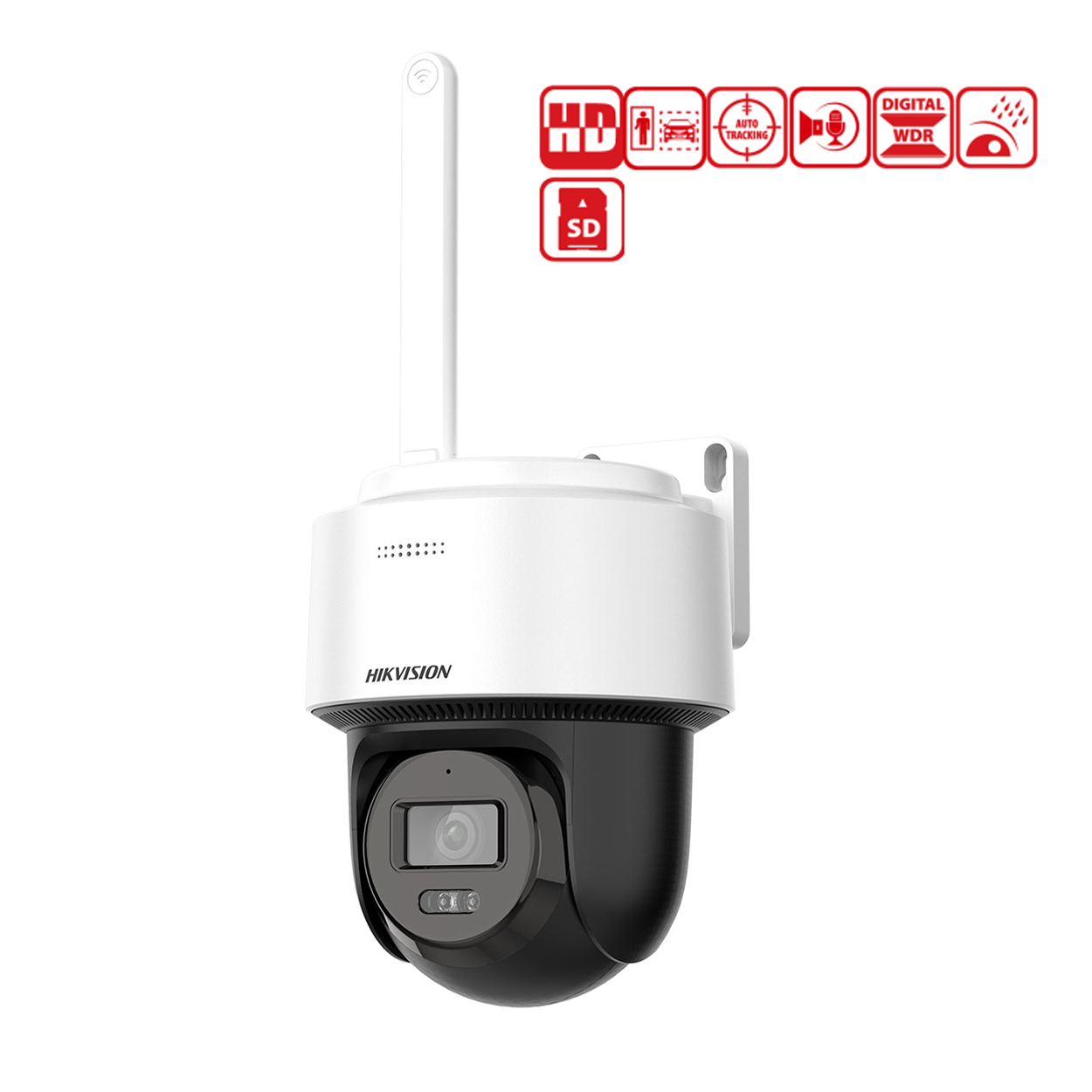 rWBumFTmRZMIXmfREiZzN9Es1OHKsQtWSXscHmQU HIKVISION DS-2DE2C200IWG/W 2 MP Fixed Outdoor IR WIFI Stand Alone PT Kamera - Görsel 1