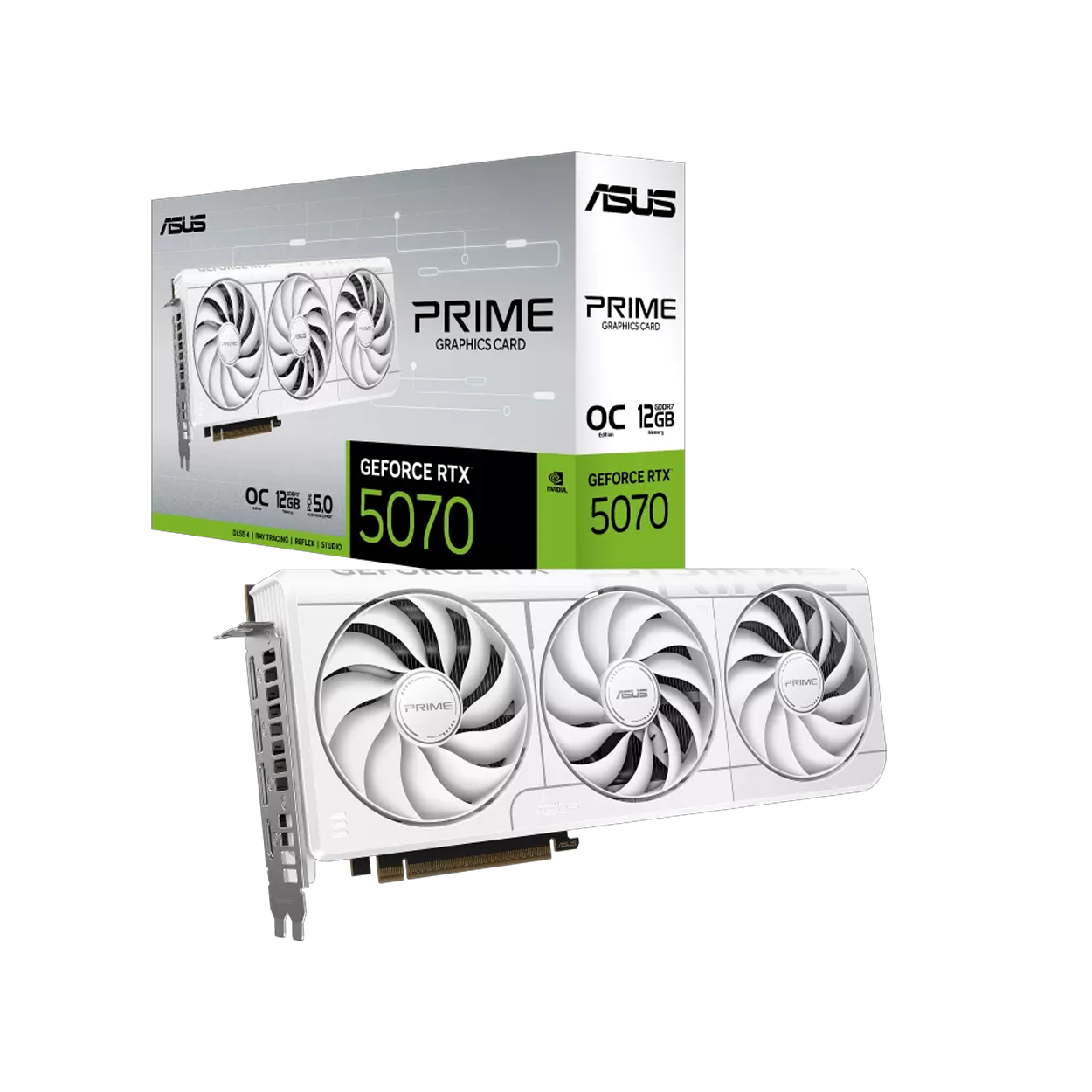 ta11rBpKrKXptfTzAYFFTUOPQHPpDgvo5f2TQQ78 12 GB ASUS PRIME-RTX5070-O12G-WHITE RTX 5070 GDDR7 192bit OC 2xHDMI 3xDP DLSS4 E - Görsel 1