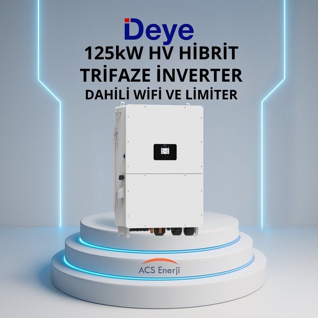 125kw 125Kw Hibrit Trifaze İnverter Hv - Görsel 1