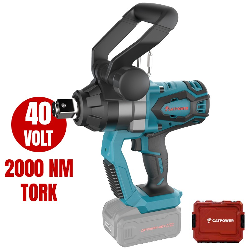 144 Kömürsüz Akülü Somun Sıkma 1'' Li-İon 40V - Görsel 1
