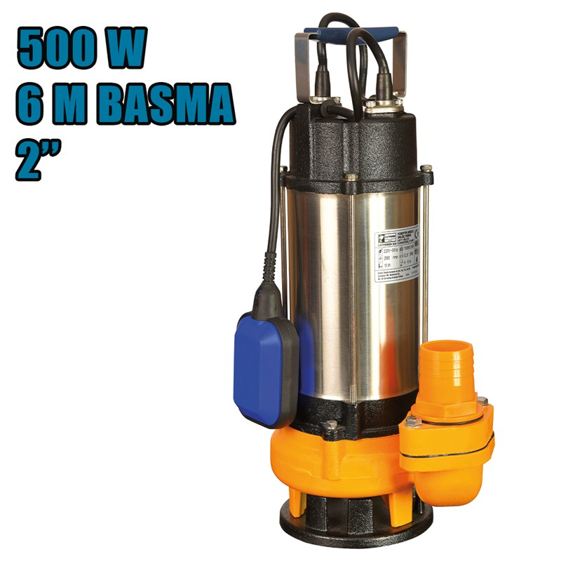 189 Foseptik Kırıcılı Dalgıç Pompa 0,75 Hp - Görsel 1