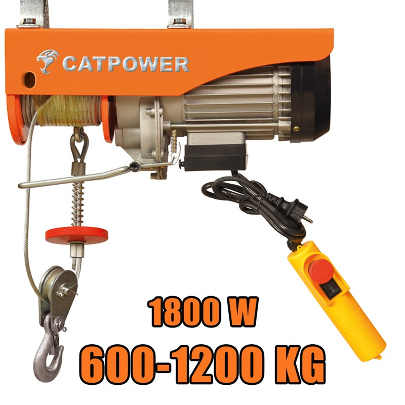224 Elektrikli Vinç 600-1200 Kg 1800W - Görsel 1
