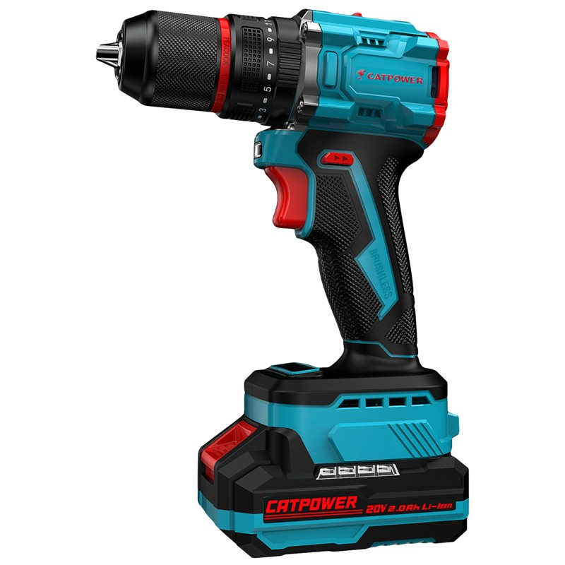 258 Kömürsüz Darbeli Akülü Vidalama 13Mm 20V Li-İon 2.0Ah - Görsel 1