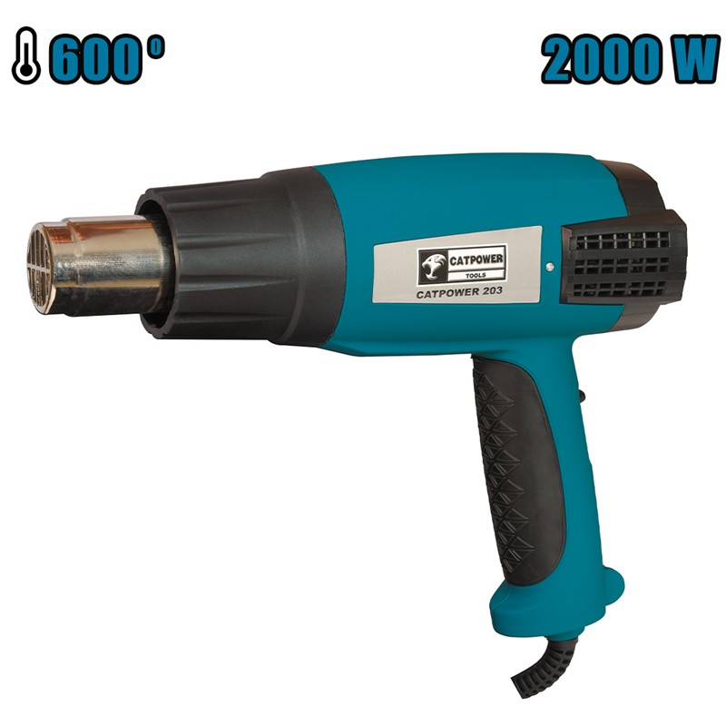 52 Elektronik Dijital Sıcak Hava Tabancası 2000W - Görsel 1