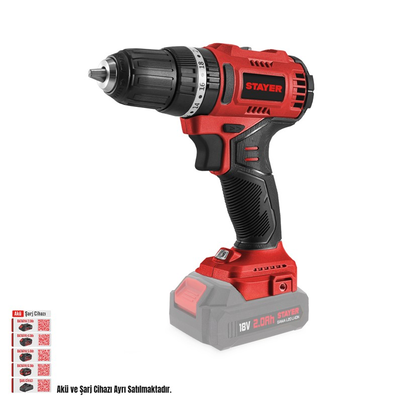 709 Kömürsüz Akülü Darbeli Vidalama 18V Li-İon 2.0Ah 4.0Ah - Görsel 1